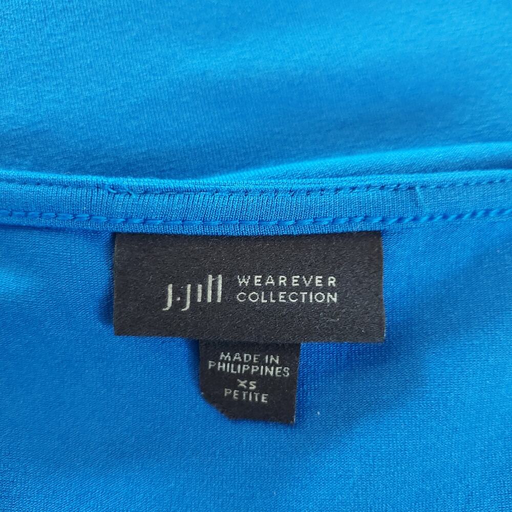 J. Jill Wearever Collection Royal Blue Sleeveless Dress Size XSP - Picture 10 of 10